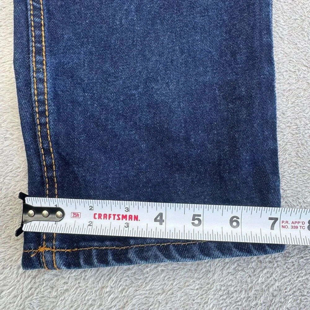 Levi's 501 Original Jeans Mens 32x32 Blue Denim Stretch Straight Leg Button-Fly